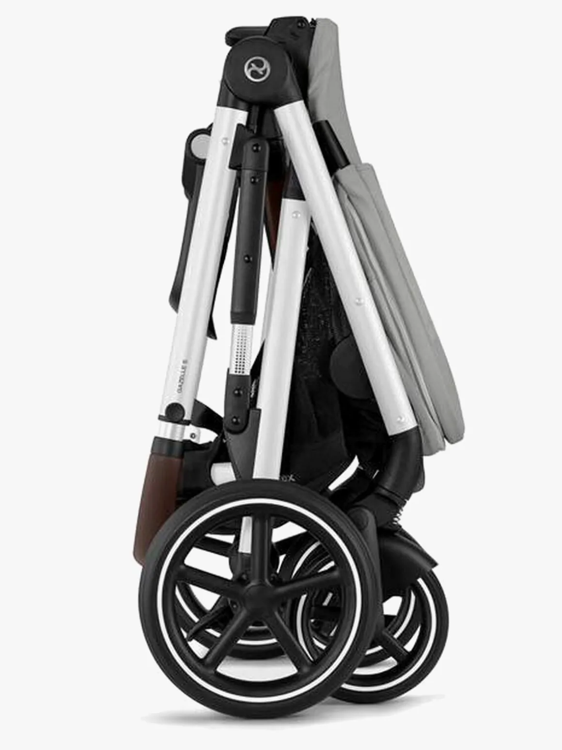 Cybex GAZELLE S Klapvogn, Stone Grey/Silver