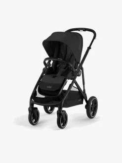 Cybex GAZELLE S Søskendevogn, Moon Black/Black