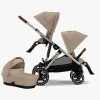 Cybex GAZELLE S Søskendevogn, Almond Beige/Taupe