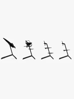 Cybex Lemo 4-in-1 Højstol inkl. Skråstol, Babysæt og Bakke, Stunning Black