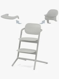 Cybex Lemo 3-in-1 Højstol inkl. Babysæt og Bakke, Suede Grey