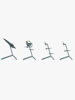 Cybex Lemo 4-in-1 Højstol inkl. Skråstol, Babysæt og Bakke, Stone Blue