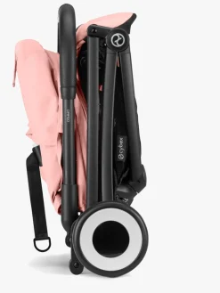 Cybex ORFEO Klapvogn, Black/Candy Pink