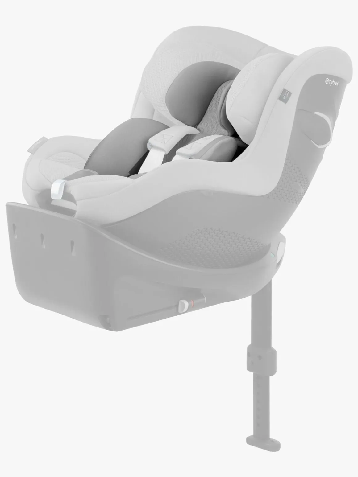 Cybex Sirona Gi i-Size Plus Autostol inkl. Spædbarnsindlæg, Stone Grey