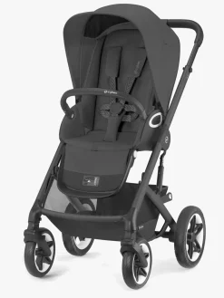 Cybex TALOS S Lux Duovogn inkl. Maxi-Cosi CabrioFix i-Size Autostol Baby & Base, Moon Black/Black