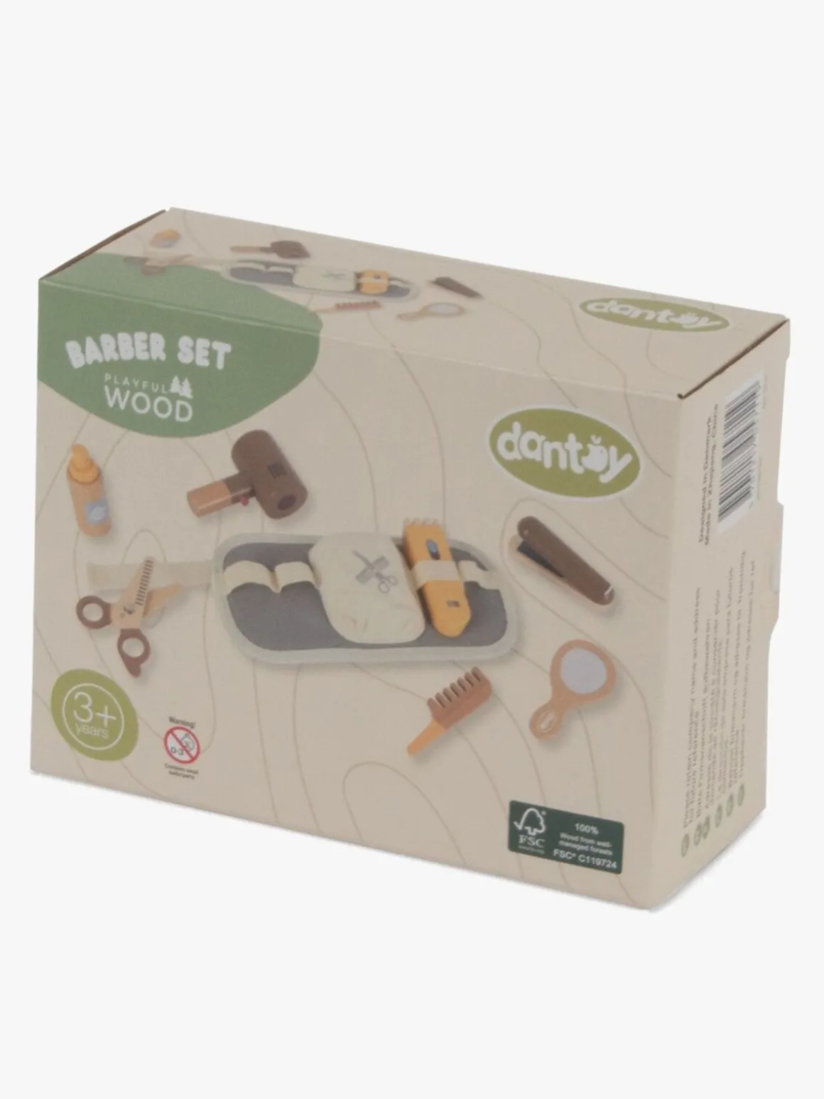 Dantoy Frisørsæt Gaveæske 8 Dele