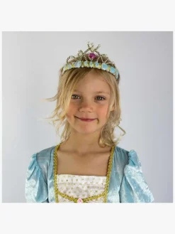 Den Goda Fen Kostume Tiara Velour Turkis