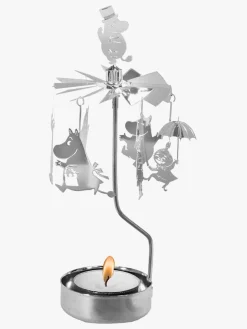 Design Cardell Englespil Mumifamilien med Fyrfadslys, Sølvfarvet