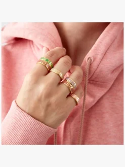 Design Letters Candy Ring Love, Ash Lyserød