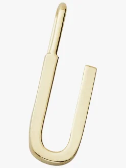 Design Letters Vedhæng Bogstav 10mm U Gold