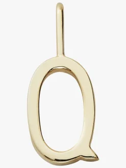 Design Letters Vedhæng Bogstav 10mm Q Gold