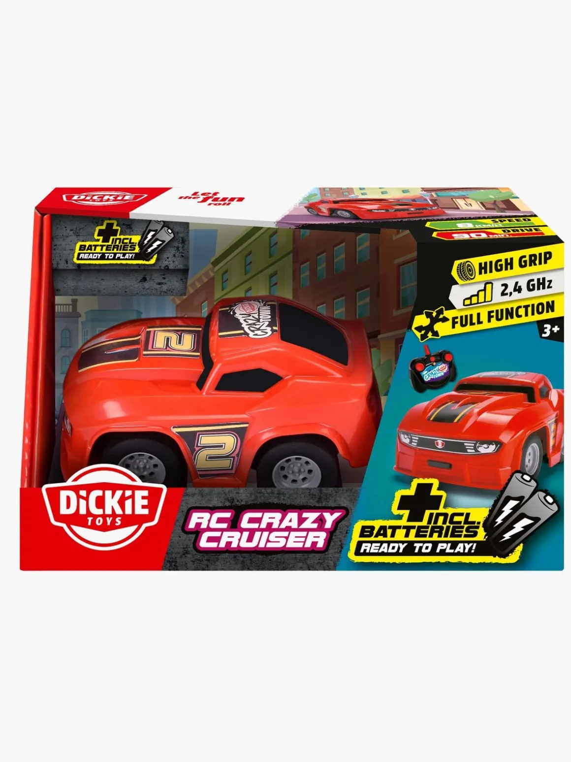 Dickie Toys Crazy Cruiser Fjernstyret Bil