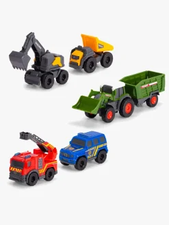 Dickie Toys Mini Legetøjsbiler 5-pak