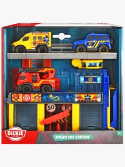 Dickie Toys Redningsstation inkl 3 Transportmidler