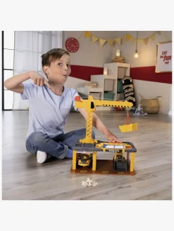 Dickie Toys Volvo Parkeringshus med Byggekøretøjerer