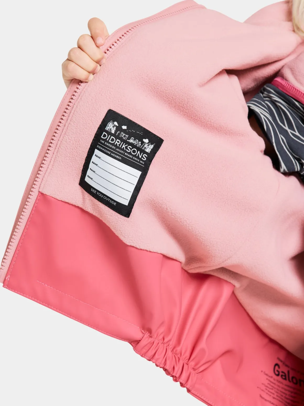 Didriksons Boardman Foret Regnsæt, Soft Pink