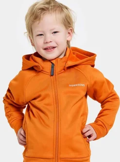 Didriksons Corin Powerstretch Jakke, Orange Jam