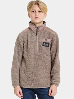 Didriksons Exa Fleecetrøje, Ash Brown