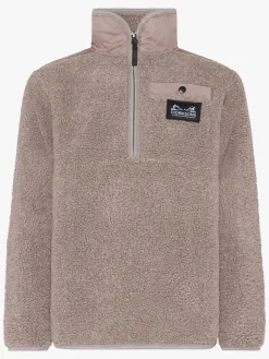 Didriksons Exa Fleecetrøje, Ash Brown