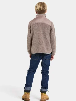 Didriksons Exa Fleecetrøje, Ash Brown