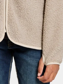 Didriksons Exa Fleecetrøje, Beach Beige