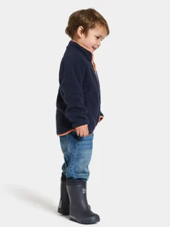 Didriksons Gibbs Fleecetrøje, Navy