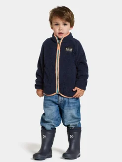 Didriksons Gibbs Fleecetrøje, Navy