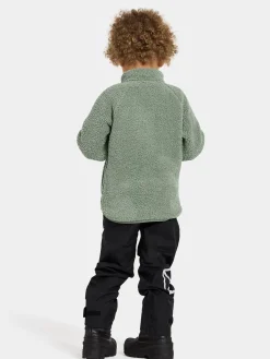 Didriksons Gibbs Fleecetrøje, Light Moss