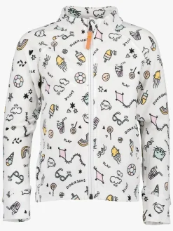 Didriksons Jadis Trøje med Lynlås, Doodle Multi