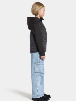 Didriksons Kapris Hybridjakke, Sort