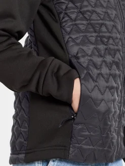 Didriksons Kapris Hybridjakke, Sort