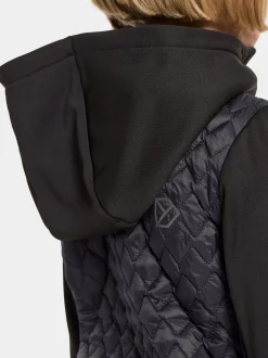 Didriksons Kapris Hybridjakke, Sort