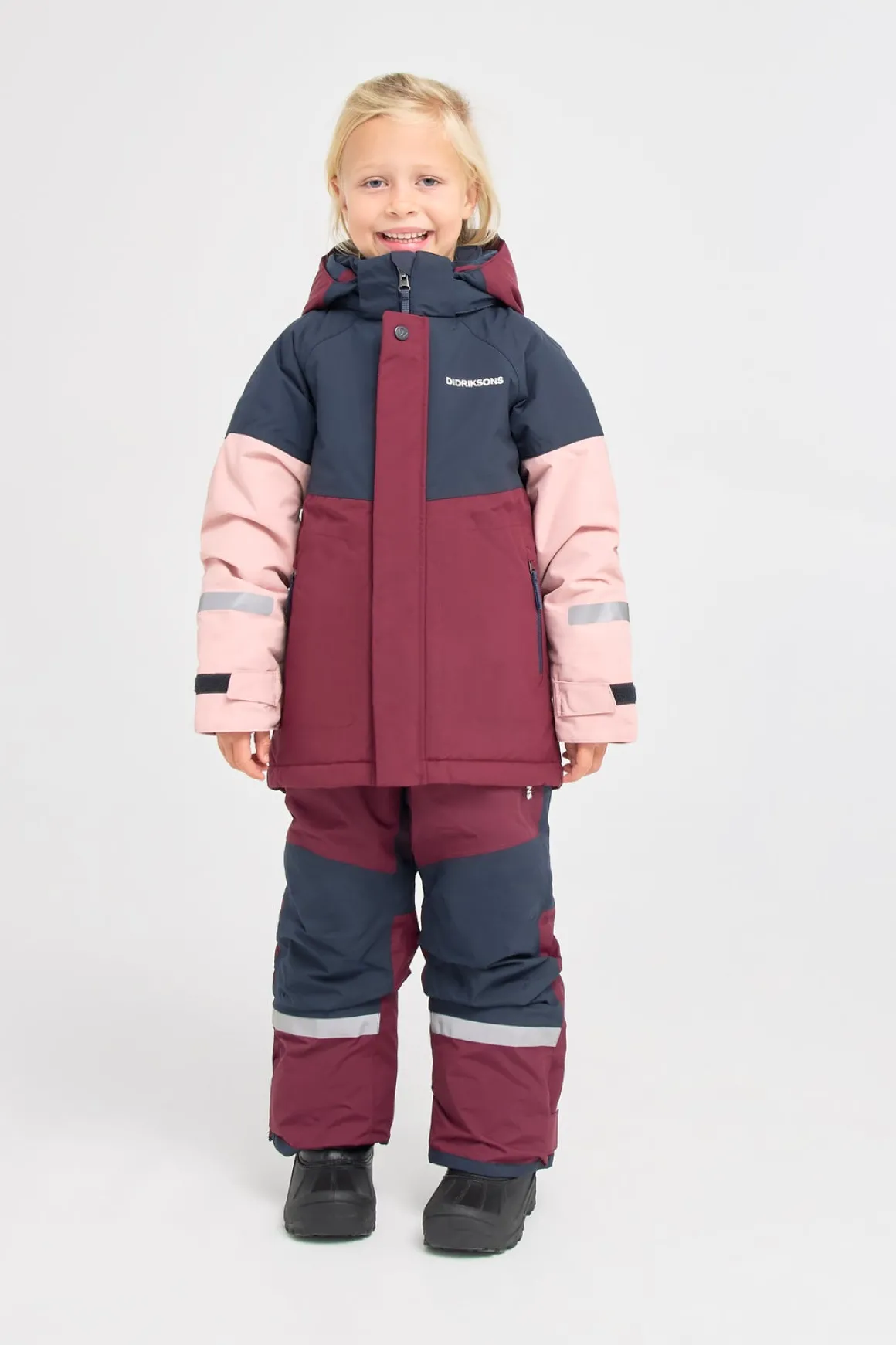 Didriksons Lun Vinterjakke, Rusty Wine