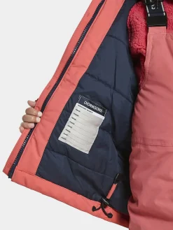Didriksons Lux Vinterjakke, Peach Rose