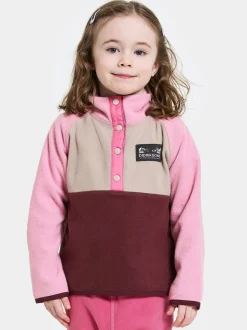 Didriksons Monte Fleecetrøje, Anemon Red