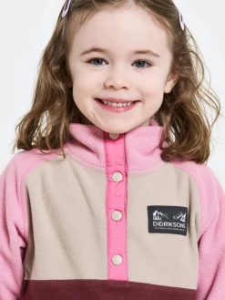 Didriksons Monte Fleecetrøje, Anemon Red