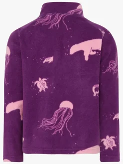 Didriksons Monte Fleecetrøje, Winter Ocean Purple