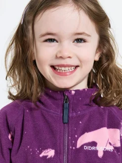 Didriksons Monte Fleecetrøje, Winter Ocean Purple