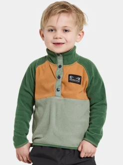 Didriksons Monte Fleecetrøje, Light Moss