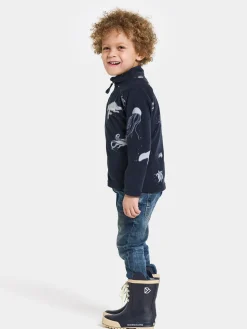 Didriksons Monte Fleecetrøje, Winter Ocean Blue