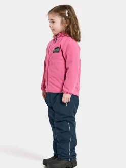 Didriksons Muskot  Vindtæt Vindtæt Fleecetrøje, Sweet Pink