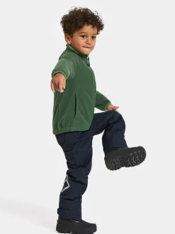 Didriksons Muskot  Vindtæt Vindtæt Fleecetrøje, Pine Green