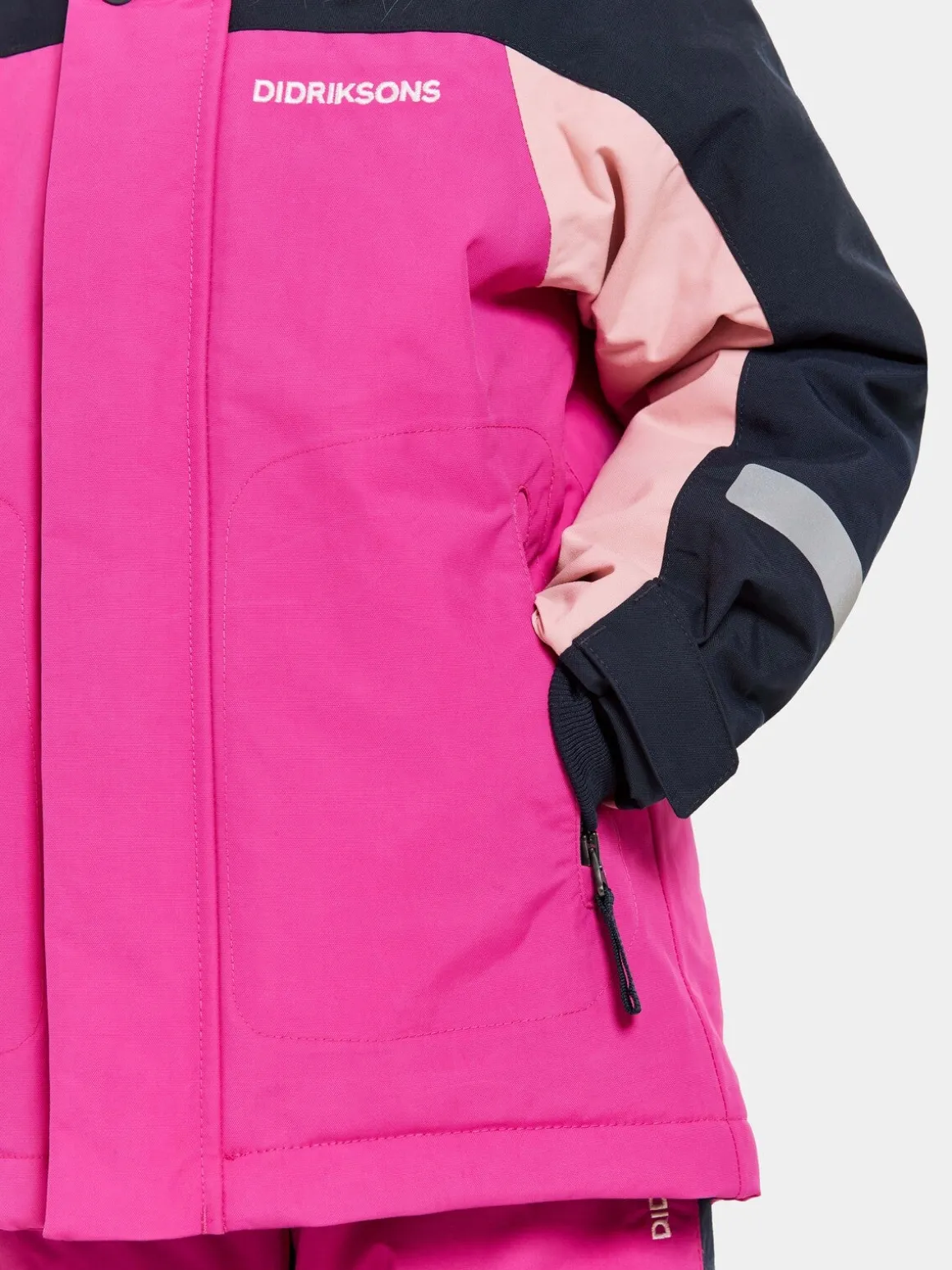 Didriksons Neptun Vinterjakke, Plastic Pink