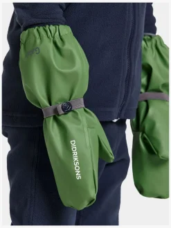 Didriksons Pileglove Forede Regnvanter, Algae Green