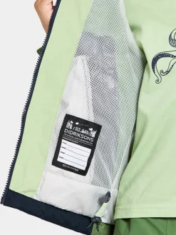 Didriksons Pilvi Skaljakke, Light Algae Green