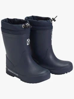 Didriksons Slush Forede Gummistøvler, Navy