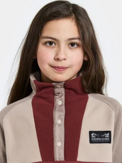 Didriksons Yokto Fleecetrøje, Anemon Red