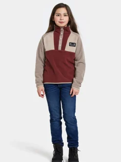 Didriksons Yokto Fleecetrøje, Anemon Red