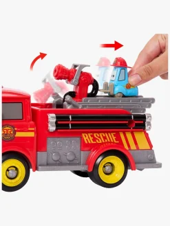 Disney Cars Race & Rescue Hero Red Brandbil