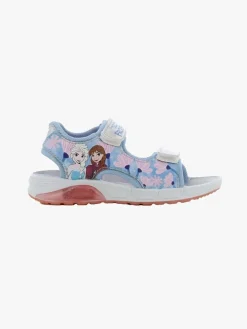 Disney Frozen Blinkende Sandaler, Silver/Blue